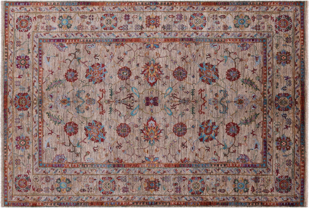 Persian Tabriz Hand Knotted Wool Rug - Manhattan Rugs