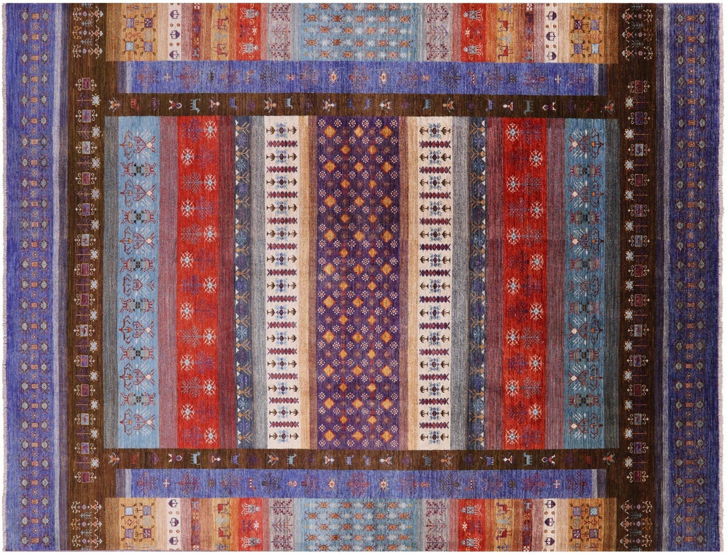Persian Gabbeh Tribal Handmade Wool Rug - Manhattan Rugs