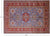Hand-Knotted Super Kazak Geometric Wool Rug - Manhattan Rugs
