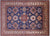 Super Kazak Geometric Handmade Wool Rug - Manhattan Rugs