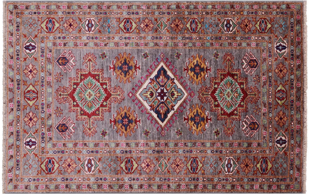 Super Kazak Hand-Knotted Wool Rug - Manhattan Rugs
