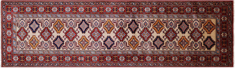 Runner Super Kazak Hand Knotted Wool Rug - Manhattan Rugs