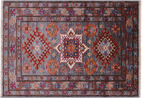 Super Kazak Handmade Wool Rug - Manhattan Rugs