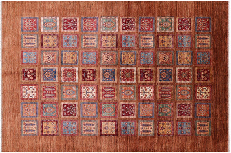 Persian Garden Design Handmade Wool Rug - Manhattan Rugs