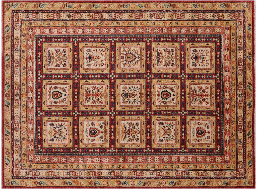 Garden Design Persian Handmade Wool Rug - Manhattan Rugs