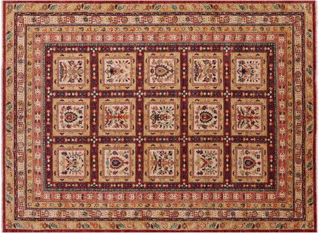Garden Design Persian Handmade Wool Rug - Manhattan Rugs
