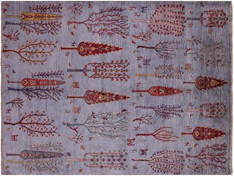 Tribal Persian Gabbeh Handmade Wool Rug - Manhattan Rugs