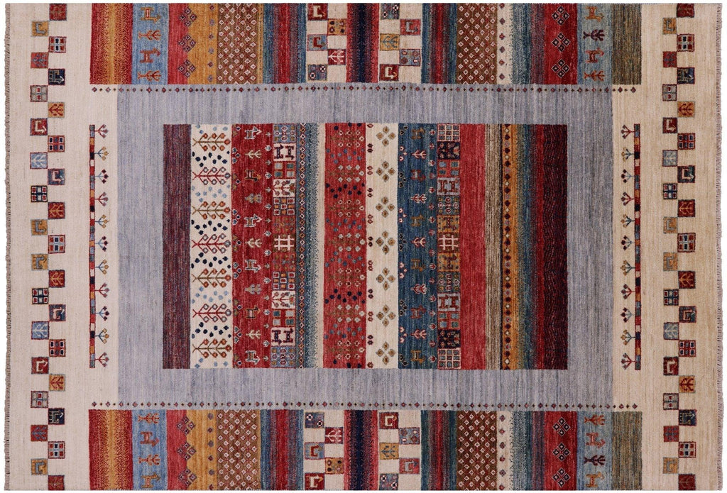 Tribal Persian Gabbeh Handmade Rug - Manhattan Rugs
