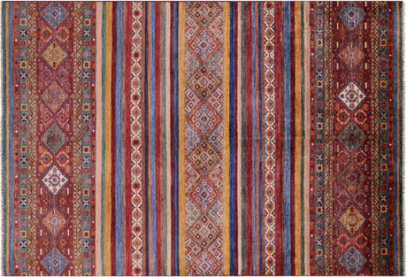 Handmade Khorjin Super Kazak Wool Rug - Manhattan Rugs