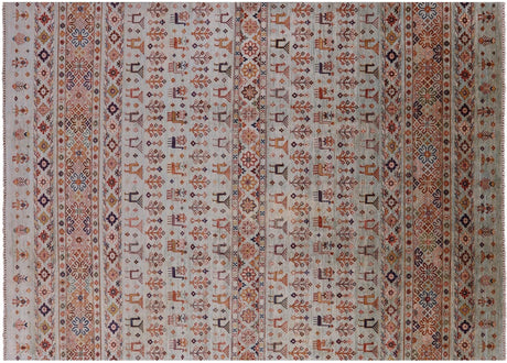 Tribal Persian Gabbeh Hand Knotted Wool Rug - Manhattan Rugs