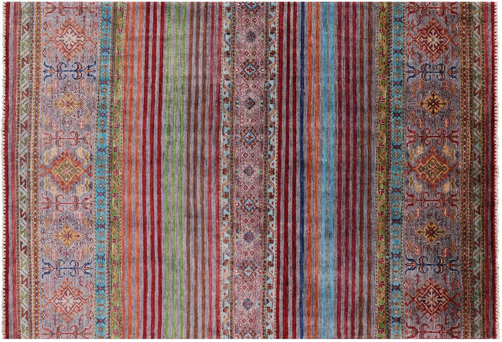 Khorjin Super Kazak Handmade Wool Rug - Manhattan Rugs
