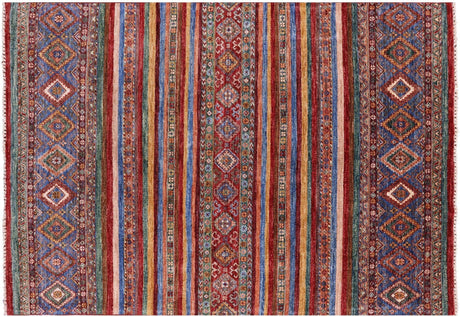 Hand Knotted Super Kazak Khorjin Rug - Manhattan Rugs