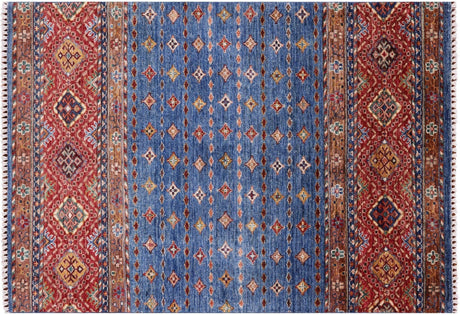 Super Kazak Khorjin Handmade Wool Rug - Manhattan Rugs
