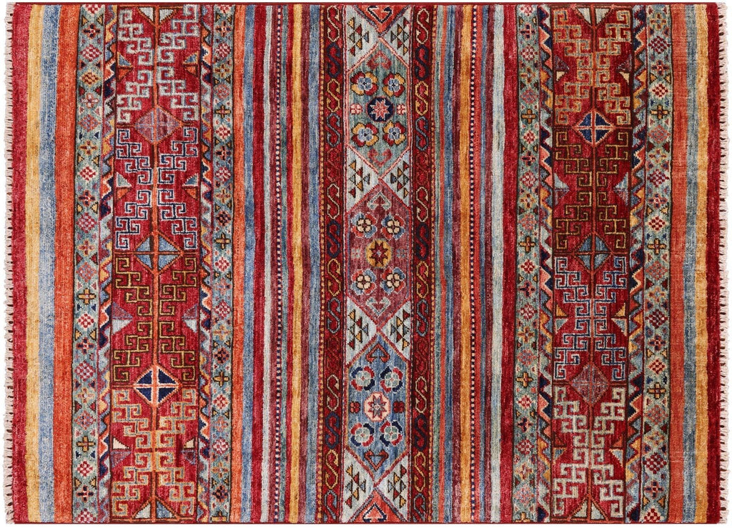 Khorjin Super Kazak Hand Knotted Rug - Manhattan Rugs