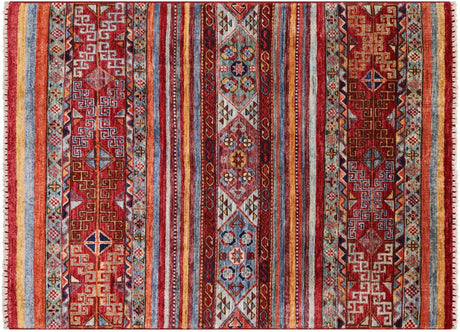 Khorjin Super Kazak Hand Knotted Rug - Manhattan Rugs