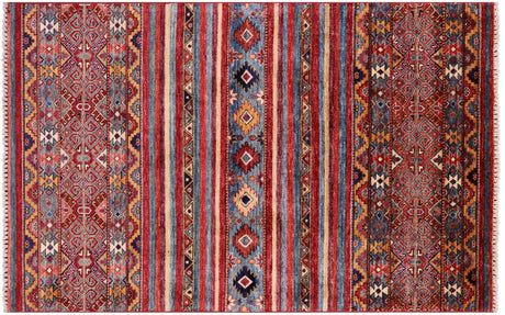 Khorjin Super Kazak Handmade Wool Rug - Manhattan Rugs