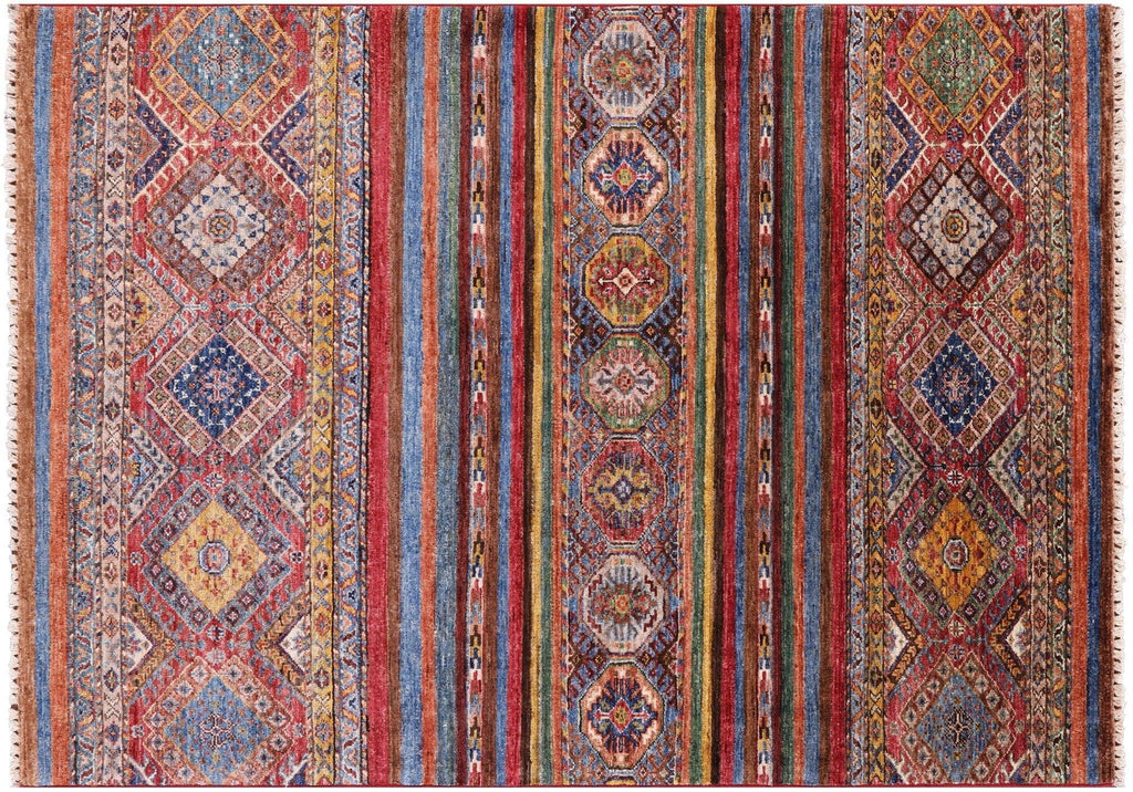 Khorjin Super Kazak Handmade Rug - Manhattan Rugs