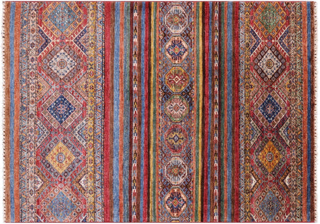 Khorjin Super Kazak Handmade Rug - Manhattan Rugs