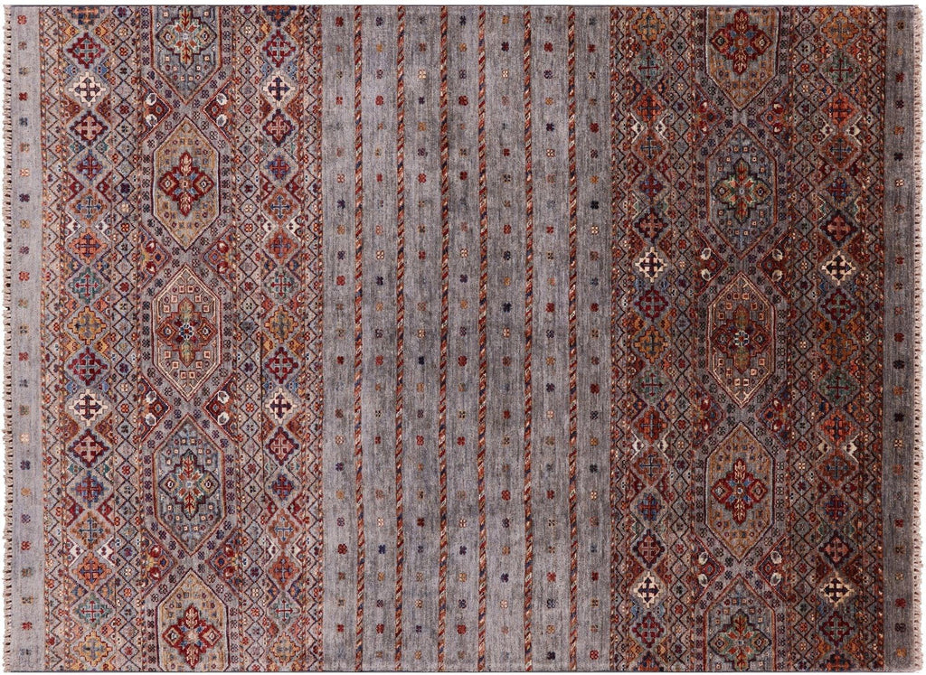 Hand Knotted Super Kazak Khorjin Wool Rug - Manhattan Rugs