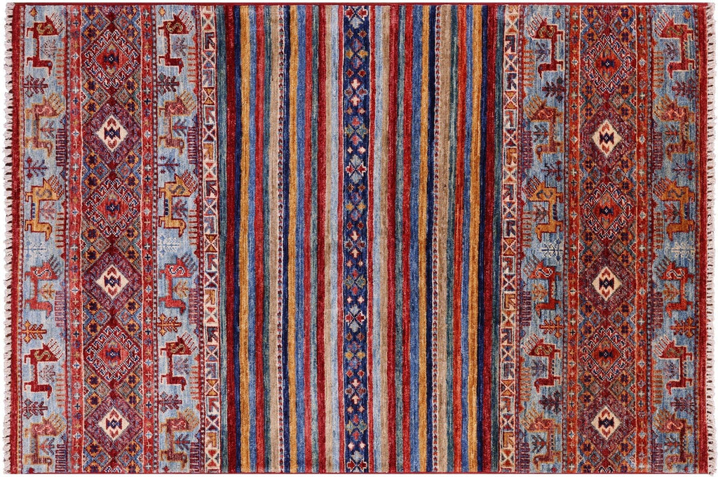 Handmade Persian Gabbeh Tribal Rug - Manhattan Rugs