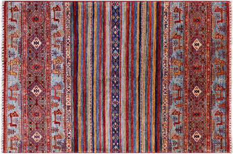Handmade Persian Gabbeh Tribal Rug - Manhattan Rugs