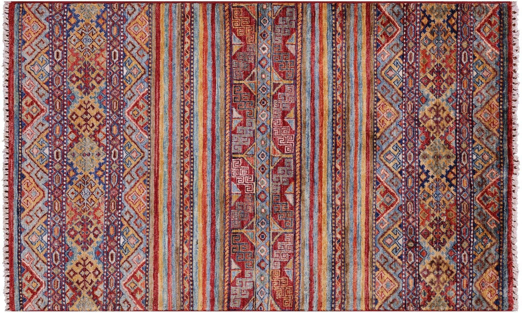 Khorjin Super Kazak Hand Knotted Wool Rug - Manhattan Rugs