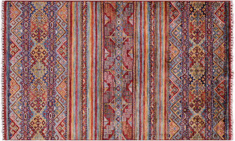 Khorjin Super Kazak Hand Knotted Wool Rug - Manhattan Rugs