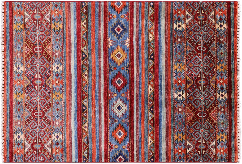 Handmade Super Kazak Khorjin Wool Rug - Manhattan Rugs