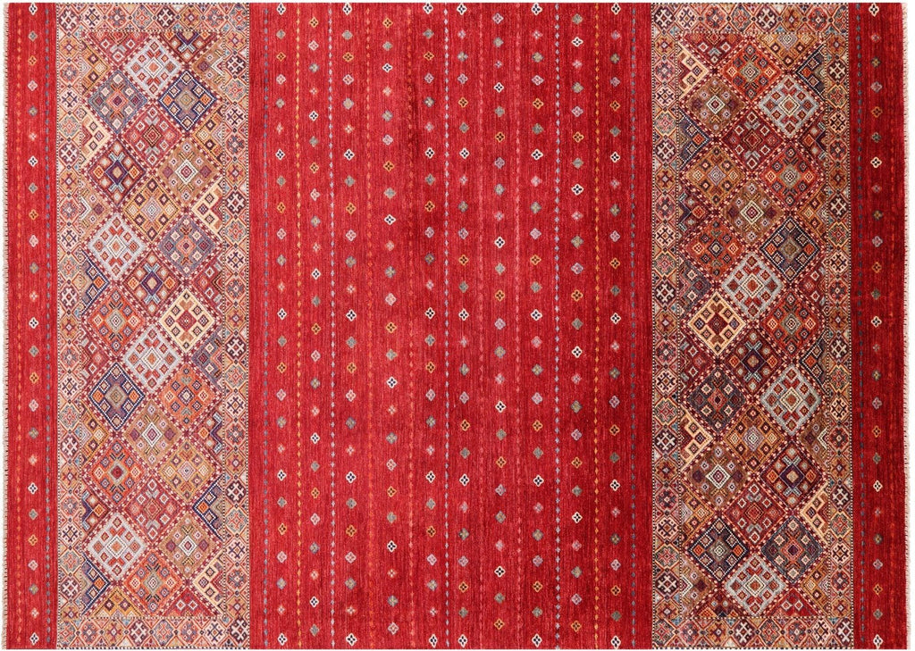 Handmade Khorjin Super Kazak Wool Rug - Manhattan Rugs