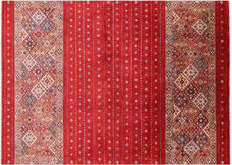 Handmade Khorjin Super Kazak Wool Rug - Manhattan Rugs