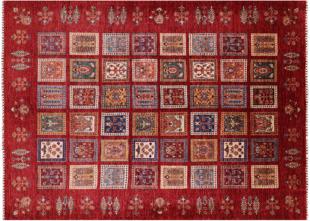 Persian Garden Design Handmade Rug - Manhattan Rugs