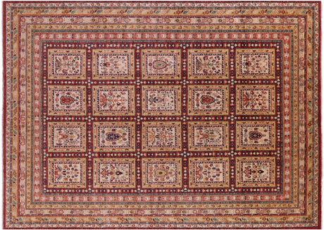 Persian Garden Design Hand Knotted Rug - Manhattan Rugs