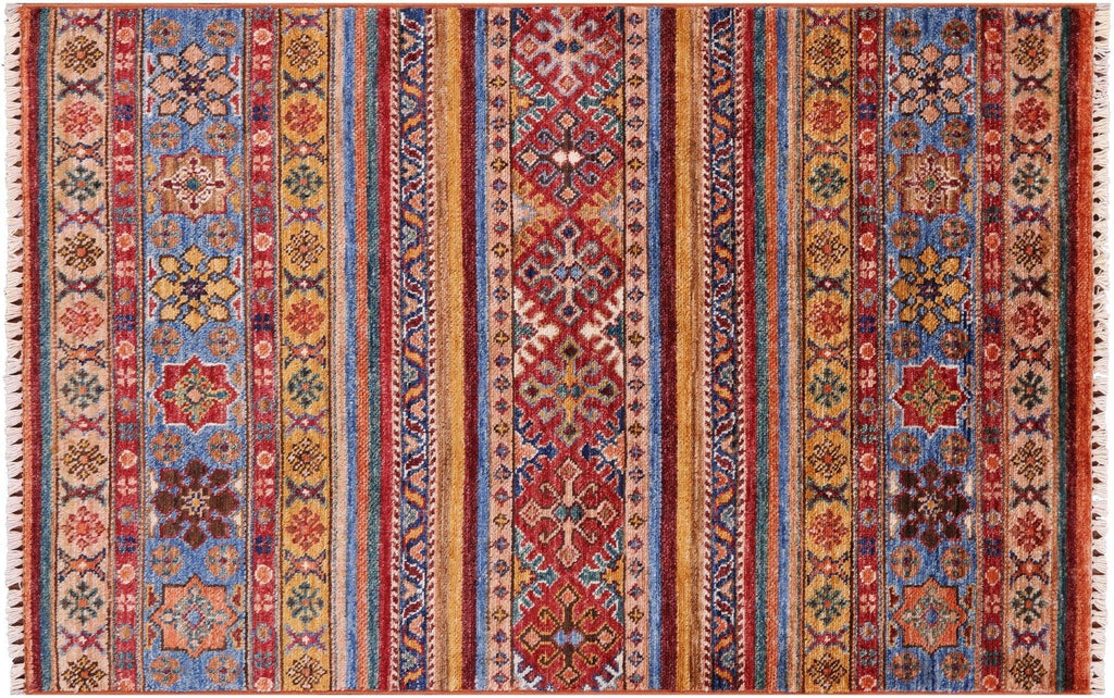 Khorjin Super Kazak Hand-Knotted Rug - Manhattan Rugs