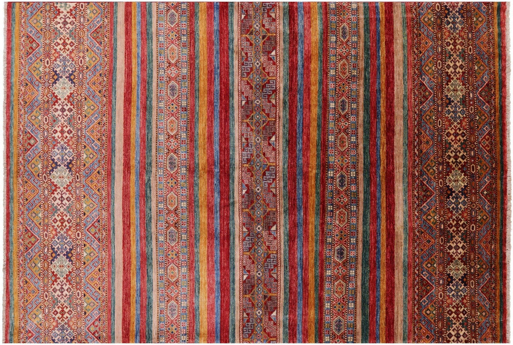 Super Kazak Khorjin Hand Knotted Wool Rug - Manhattan Rugs