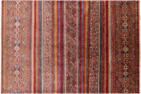 Super Kazak Khorjin Hand Knotted Wool Rug - Manhattan Rugs