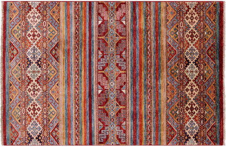 Khorjin Super Kazak Hand Knotted Wool Rug - Manhattan Rugs