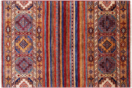 Handmade Khorjin Super Kazak Rug - Manhattan Rugs