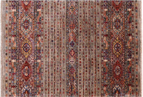 Hand Knotted Super Kazak Khorjin Rug - Manhattan Rugs