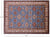 Hand Knotted Geometric Super Kazak Rug - Manhattan Rugs
