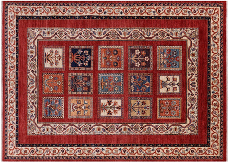 Garden Design Persian Handmade Wool Rug - Manhattan Rugs