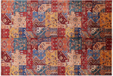 Hand-Knotted Super Kazak Wool Rug - Manhattan Rugs