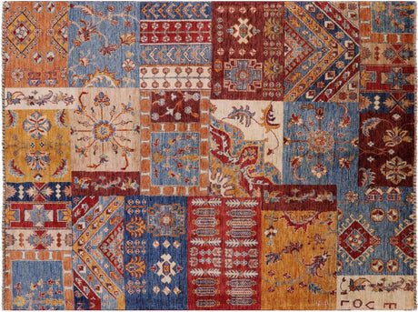 Handmade Super Kazak Wool Rug - Manhattan Rugs