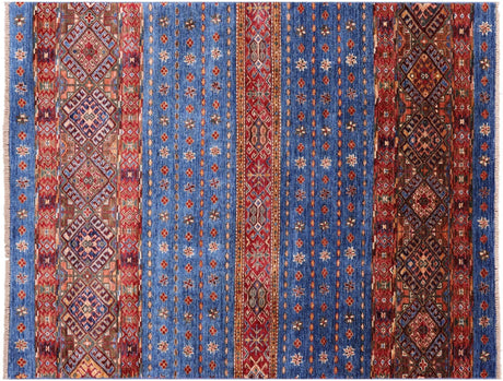 Super Kazak Khorjin Hand Knotted Rug - Manhattan Rugs