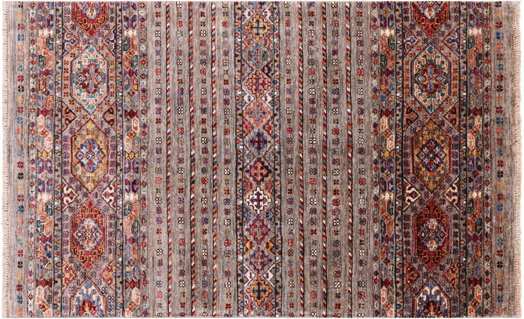 Hand Knotted Khorjin Super Kazak Rug - Manhattan Rugs
