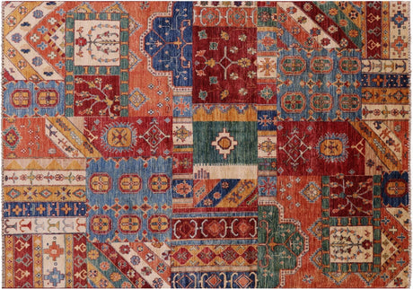 Hand Knotted Super Kazak Wool Rug - Manhattan Rugs