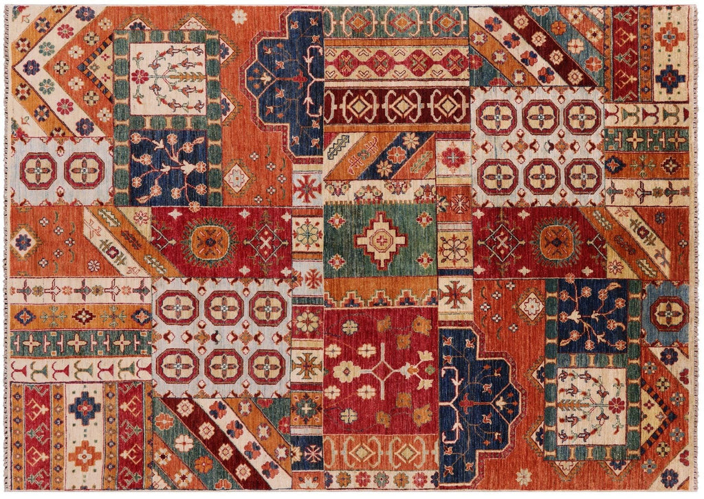 Super Kazak Hand Knotted Wool Rug - Manhattan Rugs