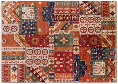 Super Kazak Hand Knotted Wool Rug - Manhattan Rugs