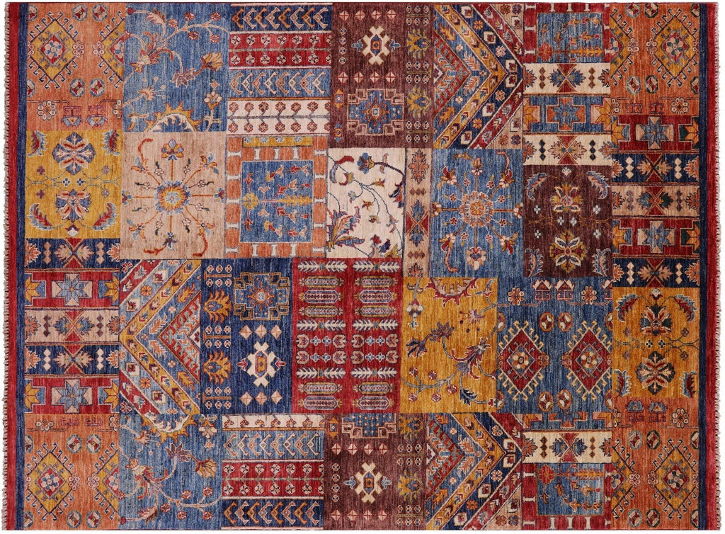 Super Kazak Hand-Knotted Wool Rug - Manhattan Rugs