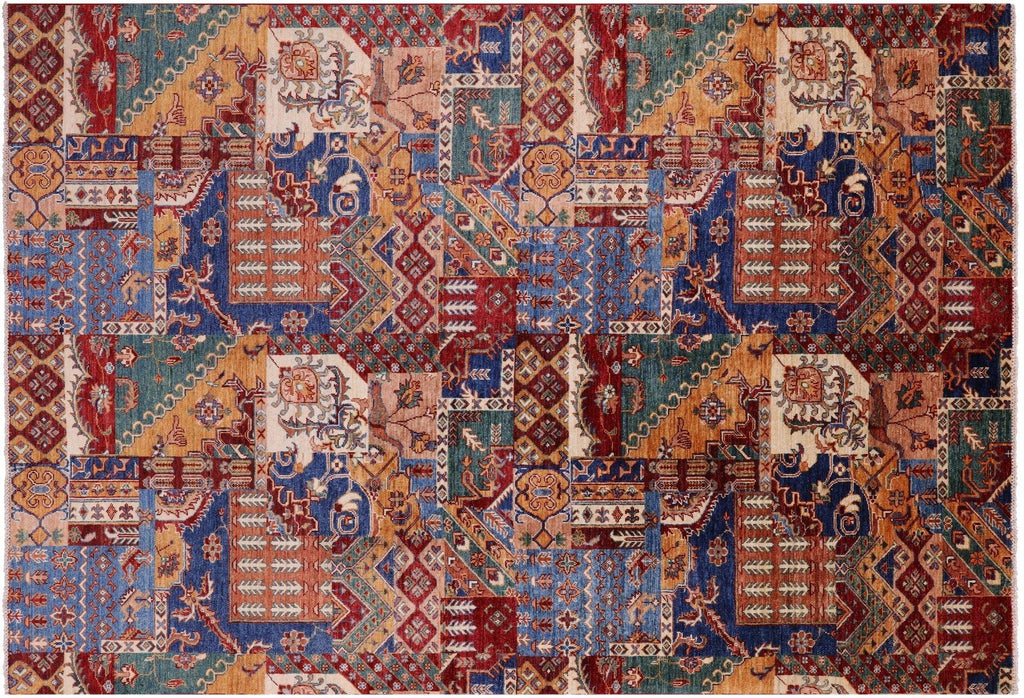 Handmade Super Kazak Wool Rug - Manhattan Rugs