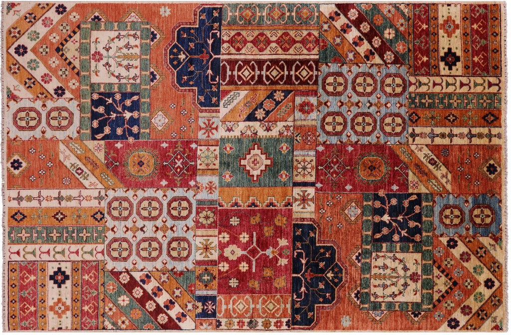Super Kazak Handmade Wool Rug - Manhattan Rugs